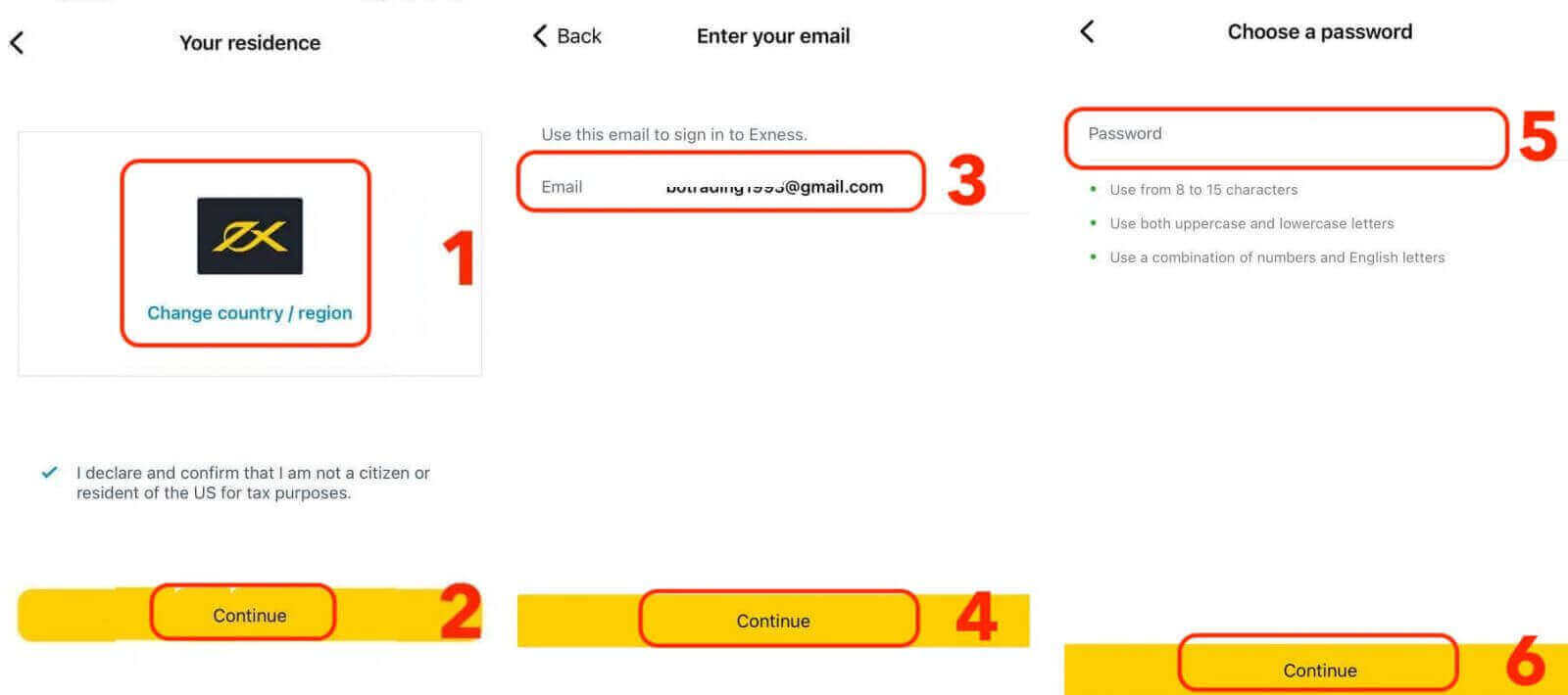 Exness App Trading: ثبت حساب و تجارت در موبایل Exness App Trading: ثبت حساب و تجارت در موبایل