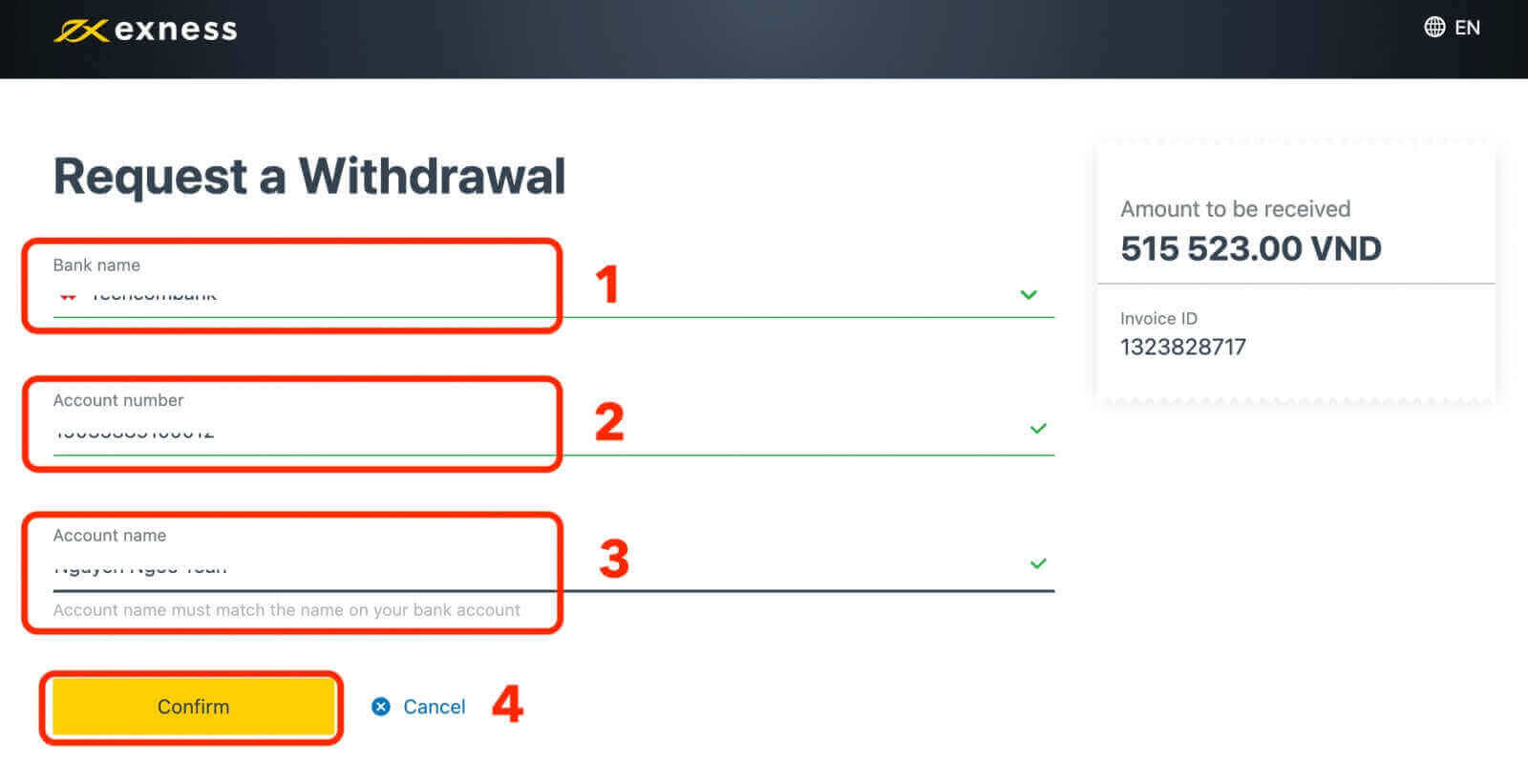 Exness Withdrawal: How to Withdraw Money