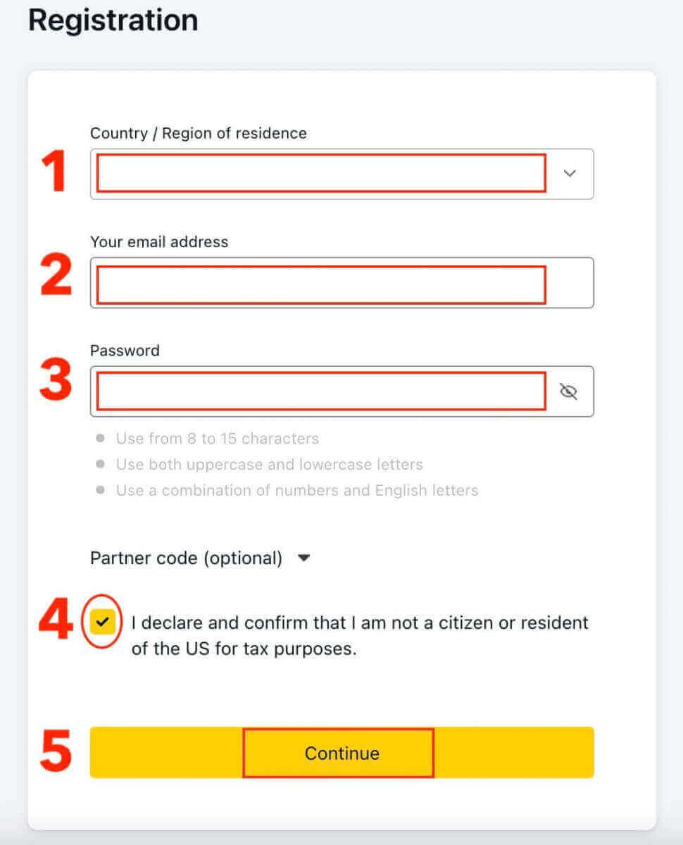 How to Open a Demo Account on Exness
