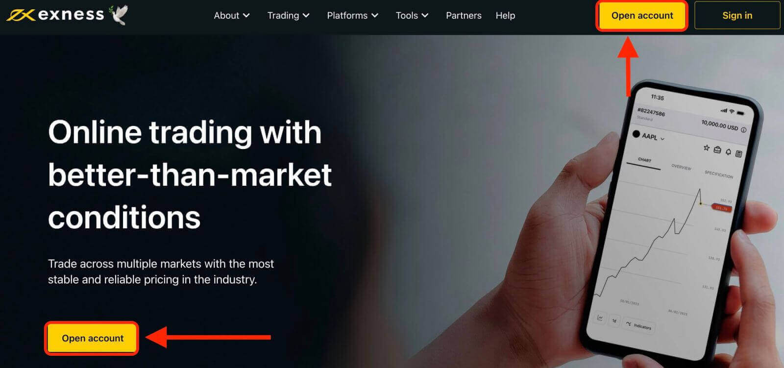 How to Open a Demo Account on Exness