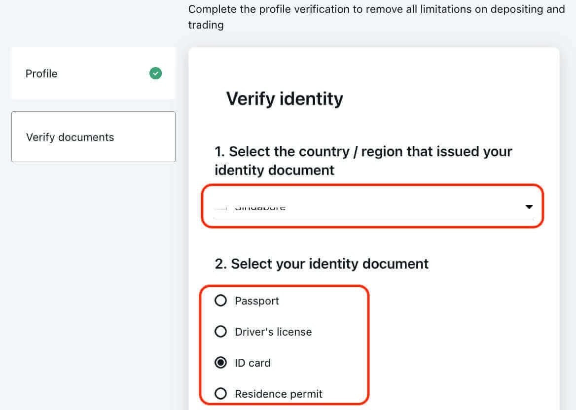 How to Verify Account on Exness